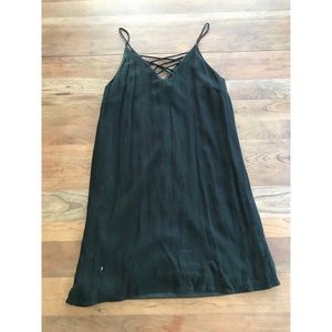 Wet seal black mini dress